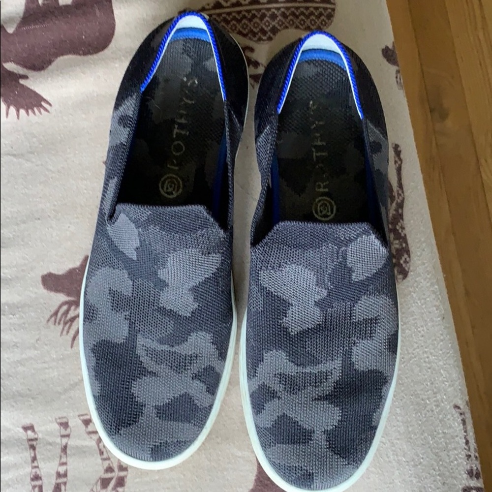 Rothy’s camo casual shoes